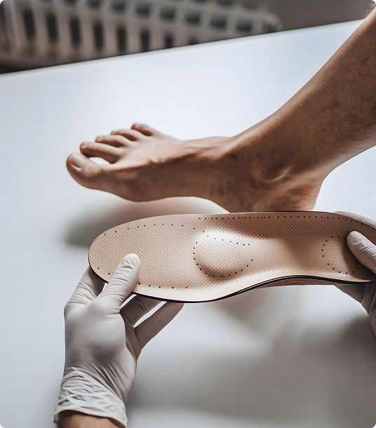 Des semelles orthopédiques conçues avec une technologie de pointe