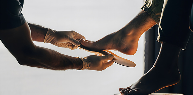 Conception de semelles orthopédiques